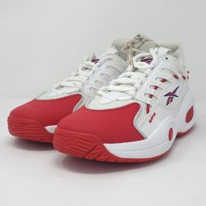 Reebok Solution Mid Workout Lifestyle Basketball Shoes White 8.5 Medium